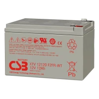 Acid lead battery 12V 12Ah F2 Pb (-20℃ ~ 50℃) AGM VRLA CSB