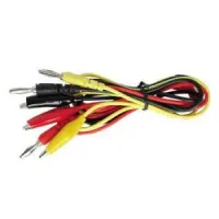 Multimeter/tester 4mm alligator (3 wires)