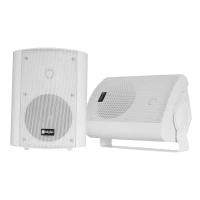 ODS50W Kõlarikomplekt 2-ribaline 5" 100W Valge