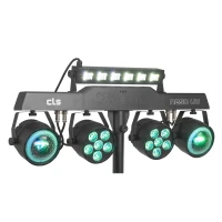 CLS Party Bar NesoUV koos 2x Jelly Moon, 2xPAR ja UV/Strobe'iga