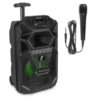 FPC8T Portable Party Speaker Rechargeable 8” with Trolley
