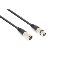 Кабель DMX CX350-3, 3-контактный XLR-папа - XLR-мама, 3 м (110 Ом)