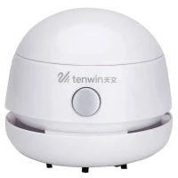 Перезаряжаемый мини-пылесос для рабочего стола Tenwin 8052-2 micro USB (белый)
