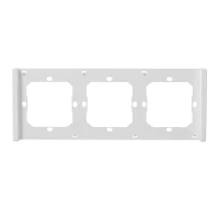 Frame for switch M5 80 triple 3-fold SONOFF M5-3C-80-FW (white)