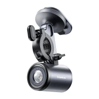 Baseus PrimeTrip 2-in-1 bike mount, phone holder + flashlight (black)