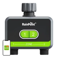 RainPoint 2 tsooniga kastmiskontroller rakendusega