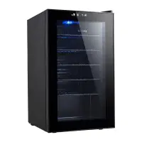 Euhomy BR001-89 70L beverage display refrigerator (black)