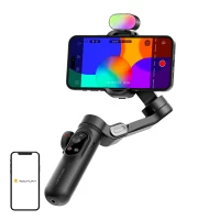 AOCHUAN X Pro Gimbal RGB-valgustusega (must)