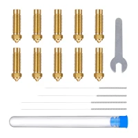 Набор латунных сопел ELEGOO Neptune 4 Plus / 4 Max (0,4 мм x4, 0,6 мм x2, 0,8 мм x2, 1,0 мм x2)