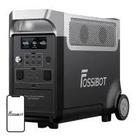 FOSSIBOT F3600 Pro 3600W laadimisjaam (must)