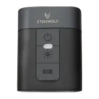 Etenwolf AIR 3 2600mAh elektriline pump (must)