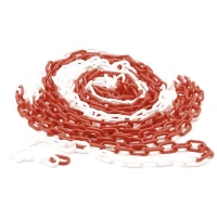 Red/white chain - 10m
