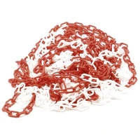 Red/white chain - 25m