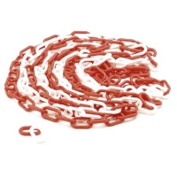 Red/white chain - 5m