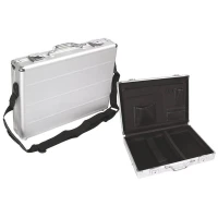 Aluminum laptop case: 425 x 305 x 80mm (Perel)