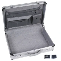 Aluminum tool case: 460 x 335 x 110mm (Perel tools)