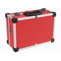 Aluminum tool case 320 x 230 x 155mm - red