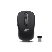 Wireless mouse, black; 1000/1200/1600 dpi