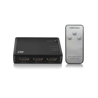 4K HDMI 3-port switch, display 3 HDMI sources on one monitor