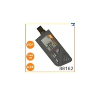 Temperatuuri ja niiskuse loger PDF/CSV formaadis raporti koostamise võimalusega : -30...+70°C ; 0,1...99,9 % RH ( AZ Instruments )