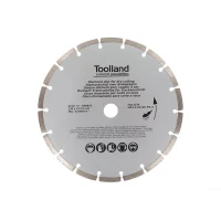 Diamond blade - 230 mm - with segments