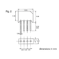 МОСТОВОЙ ВЫПРЯМИТЕЛЬ 50В-4А (RS401/L)