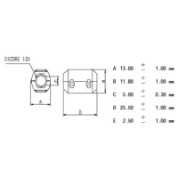 Cable filter Ø5.0mm