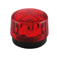 LED beacon - red - 12 VDC - ø 100 mm