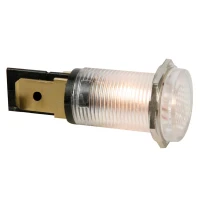 14mm round panel indicator light, 12V transparent