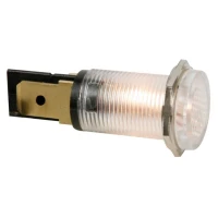 14mm round panel indicator light, 220V transparent