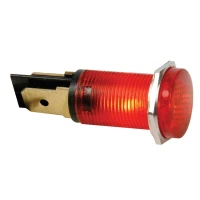 14mm round panel indicator light, 220V red