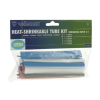 Heat shrink tubing kit - 40 pcs - multicolored