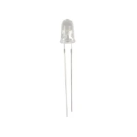 Light Emitting Diode: 5mm WATER-CLEAR - yellow - 10000mcd 15°