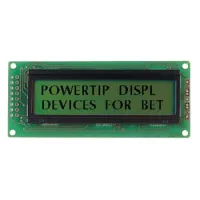 SUPERTWIST LCD 16 x 2 - подсветка: жёлтые LED