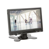7" TFT monitor with remote control - 16:9 / 4:3