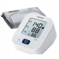 Essential upper arm monitor with one-button operation