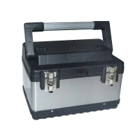 Toolbox - stainless steel - 380 x 270 x 225mm