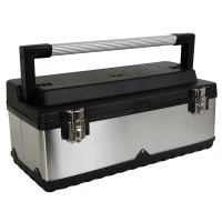 Toolbox - stainless steel - 590 x 280 x 255mm