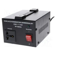 500W; 230V / 120V converter