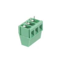 PROFESSIONAL SCREW TERMINAL, 3-POLE, GREEN, 5mm PITCH