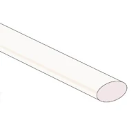 SHRINKABLE TUBE 9.5mm - CLEAR - 25 PCS