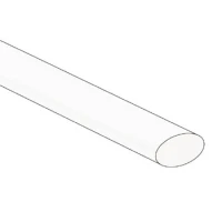 Heat shrink tubing 9.5mm - white - 25 pcs