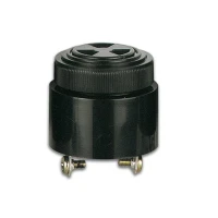 Sound level controlled buzzer 3-24Vdc with screw terminals, single-tone