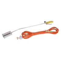 Gas weed burner - 5 m hose - 2.5 bar pressure regulator
