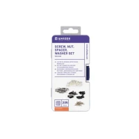 Bolt, nut, bushing, and washer set