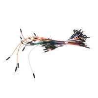 Solderless Breadboard Jumper Wires (AWG) - Male to Male (65 pcs)