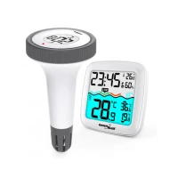 Wireless pool thermometer