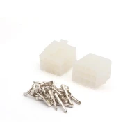 WIRE TO WIRE konnektorid  6.2mm / 3 x 4 POLES
