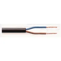 Electrical installation/wiring cable 2*0.75mm stranded wire Black