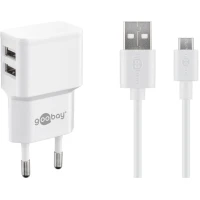 Dual Micro USB Charger Set (12 W)